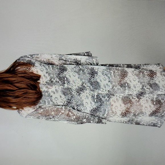 Midi Duster Snakeskin - Picture 3 of 4
